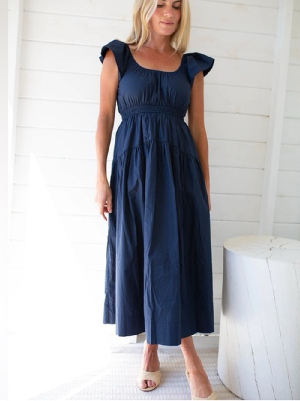 Marea by Liz Joy Jane Dress - Navy